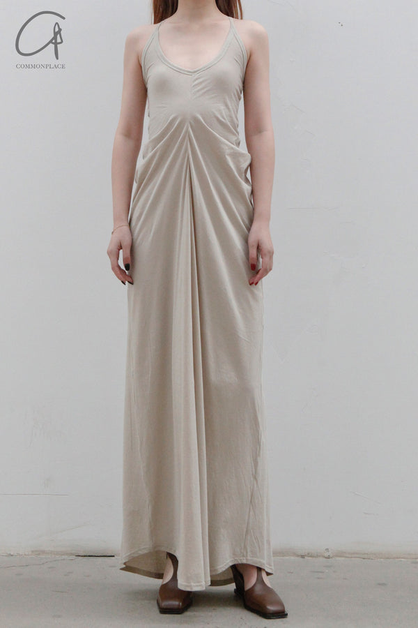 OUDE WAAG knitted slim dresses OW-23SS-DS06 meters gray